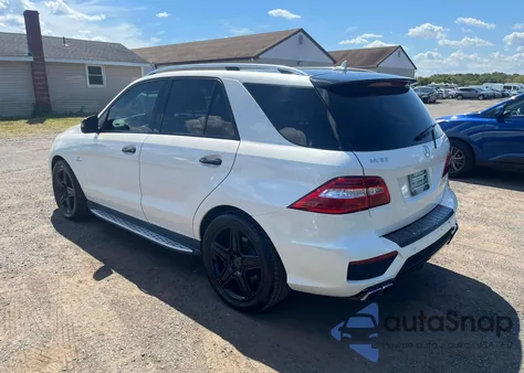 2014 Mercedes-Benz Ml 63 Amg from USA, damaged, VIN 4JGDA7EB6EA344690